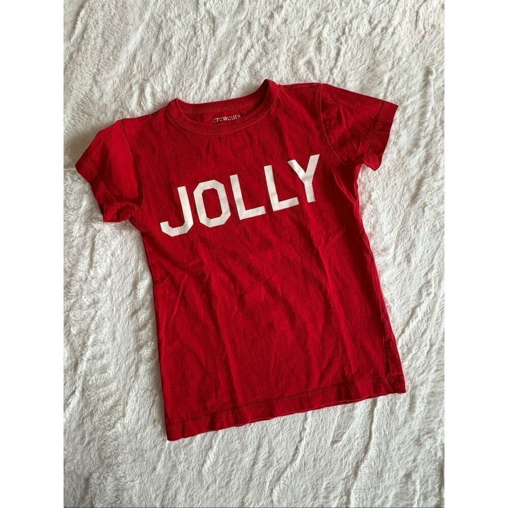 Crewcuts Short Sleeve Christmas Shirt Size 4-5